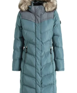 Khujo LUBECK LONG - Abrigo De Invierno - Blaugrau, Mujer -KHUJO Tienda e793c1566f204831a37c729d0c5e5a1c