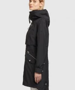 Khujo ARIANA - Parka - Schwarz, Mujer -KHUJO Tienda e7f4b31e725c44998744286512bdfd21