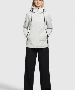 Khujo KAYA - Chaqueta Outdoor - Hellgrau, Mujer -KHUJO Tienda e81a73f6af4d4945abacaa289acbe9c7