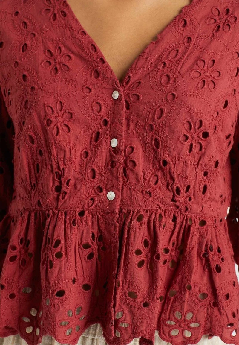 GALILEA - Blusa - rotbraun Khujo GALILEA - Blusa - Rotbraun, Mujer -KHUJO Tienda e926a3c78a344c49a0744268d25737a1