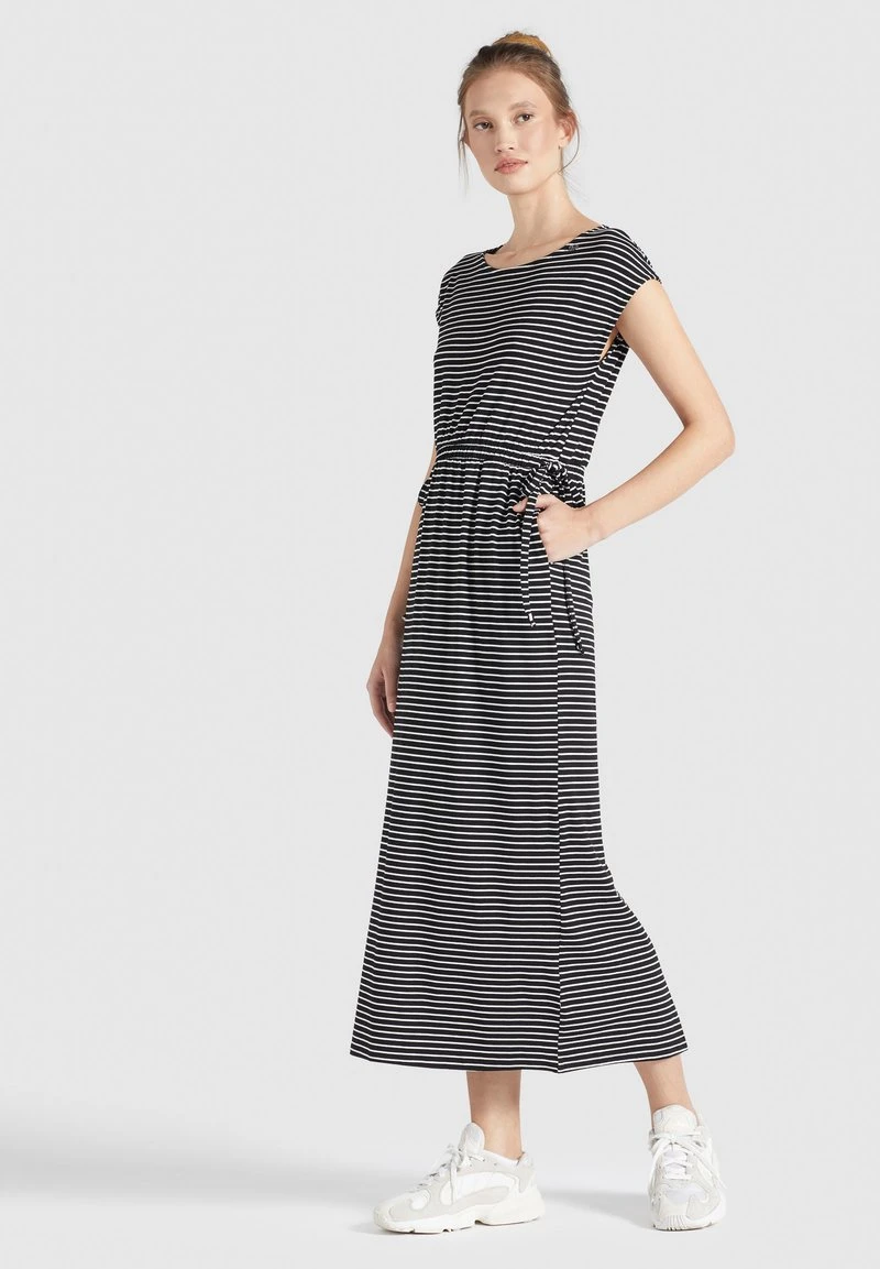 CRISTELLA - Vestido largo - schwarz-weiß gestreift Khujo CRISTELLA - Vestido Largo - Schwarz-weiß Gestreift, Mujer -KHUJO Tienda e9d1b3a3717e49f3b41a3b5e643eb29d