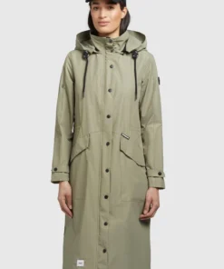 Khujo SMILLA - Parka - Graugrün, Mujer
