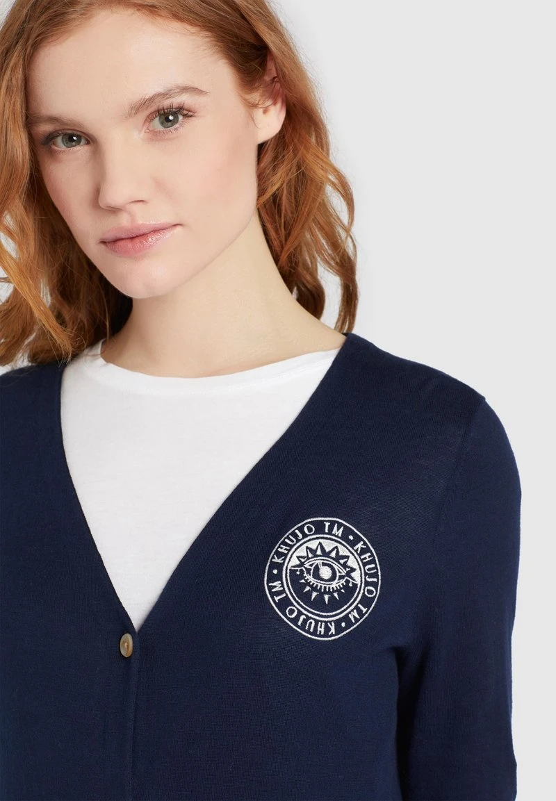 MANISHKE - Chaqueta de punto - dark blue Khujo MANISHKE - Chaqueta De Punto - Dark Blue, Mujer -KHUJO Tienda ead1f4fd83bf4989abe7b211e4c9b057
