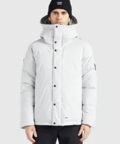 Khujo ARSAN - Chaqueta De Invierno - Hellgrau, Hombre