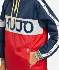 Khujo ELIANA - Cortaviento - Blue/white/red, Mujer -KHUJO Tienda ebfdc4075c79447798c27134c041d31b