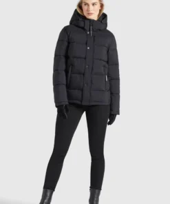 Khujo GERDA MATT - Chaqueta De Invierno - Schwarz, Mujer