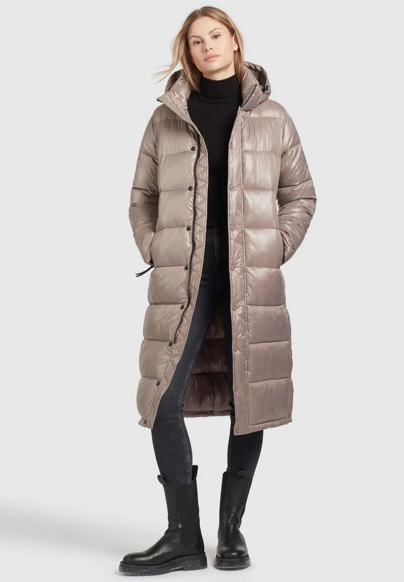 Khujo CORINNA SHINY - Abrigo De Invierno - Taupe Glänzend, Mujer 5 Khujo CORINNA SHINY - Abrigo De Invierno - Taupe Glänzend, Mujer - Imagen 5
