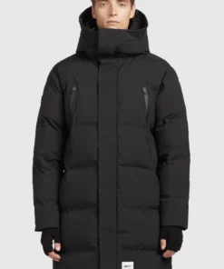 Khujo SASHA - Abrigo De Invierno - Schwarz, Hombre
