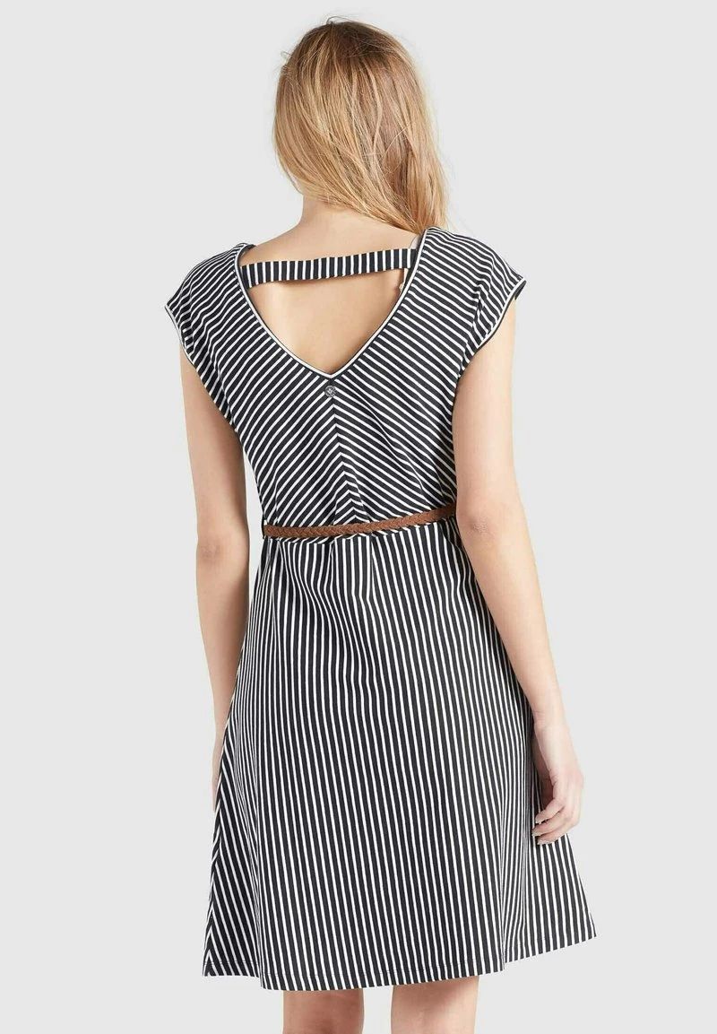LEIFA - Vestido informal - dunkelblau-weiß gestreift Khujo LEIFA - Vestido Informal - Dunkelblau-weiß Gestreift, Mujer -KHUJO Tienda ee6166a468f24730a625576628f60b13