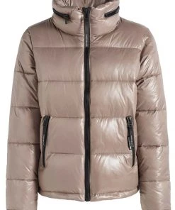 Khujo BLONDIE - Chaqueta De Invierno - Taupe Glänzend, Mujer -KHUJO Tienda ef5e349ee55b40b382b81d3c3a5a6c8b