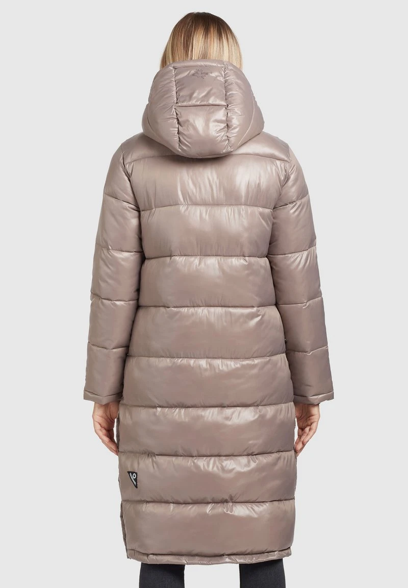Khujo CORINNA SHINY - Abrigo De Invierno - Taupe Glänzend, Mujer 3 Khujo CORINNA SHINY - Abrigo De Invierno - Taupe Glänzend, Mujer - Imagen 3