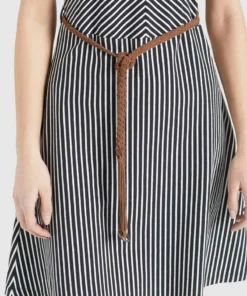 Khujo LEIFA - Vestido Informal - Dunkelblau-weiß Gestreift, Mujer 5 Khujo LEIFA - Vestido Informal - Dunkelblau-weiß Gestreift, Mujer -KHUJO Tienda f13b10be080145fcb2edf6ef1d8218ff