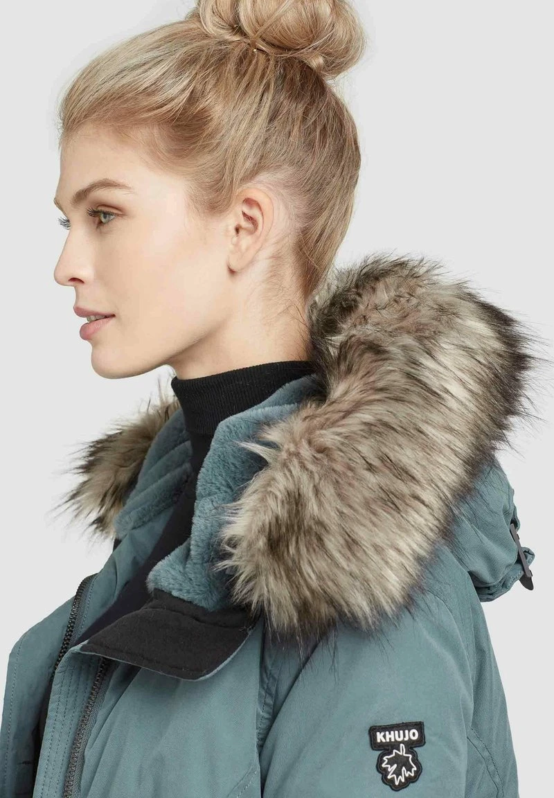 TOMMA - Chaqueta de invierno - blaugrau Khujo TOMMA - Chaqueta De Invierno - Blaugrau, Mujer -KHUJO Tienda f294318f45154f6799eabb52241bde05
