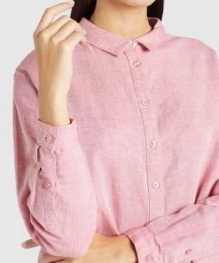 Khujo SAHAR - Camisa - Koralle, Mujer -KHUJO Tienda f297fbea3af24735b2176e05c9933336