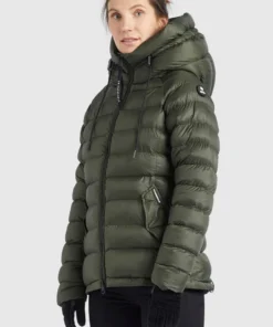 Khujo SANTA SHINE - Chaqueta De Invierno - Dunkeloliv, Mujer -KHUJO Tienda f2c3bd0c0f9543879804926abdd5c44e