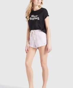 Khujo BANANI INSTINCT - Camiseta Estampada - Schwarz, Mujer -KHUJO Tienda f2c583beb95a468fb39ddc1674f38074