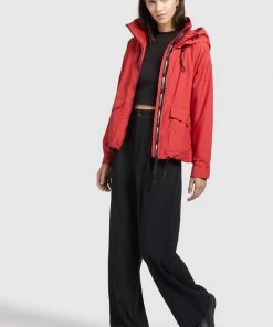 Khujo BLAIR - Chaqueta De Entretiempo - Rot, Mujer 4 Khujo BLAIR - Chaqueta De Entretiempo - Rot, Mujer -KHUJO Tienda f2ce28931d73430084bc76b0d5d6c6c5