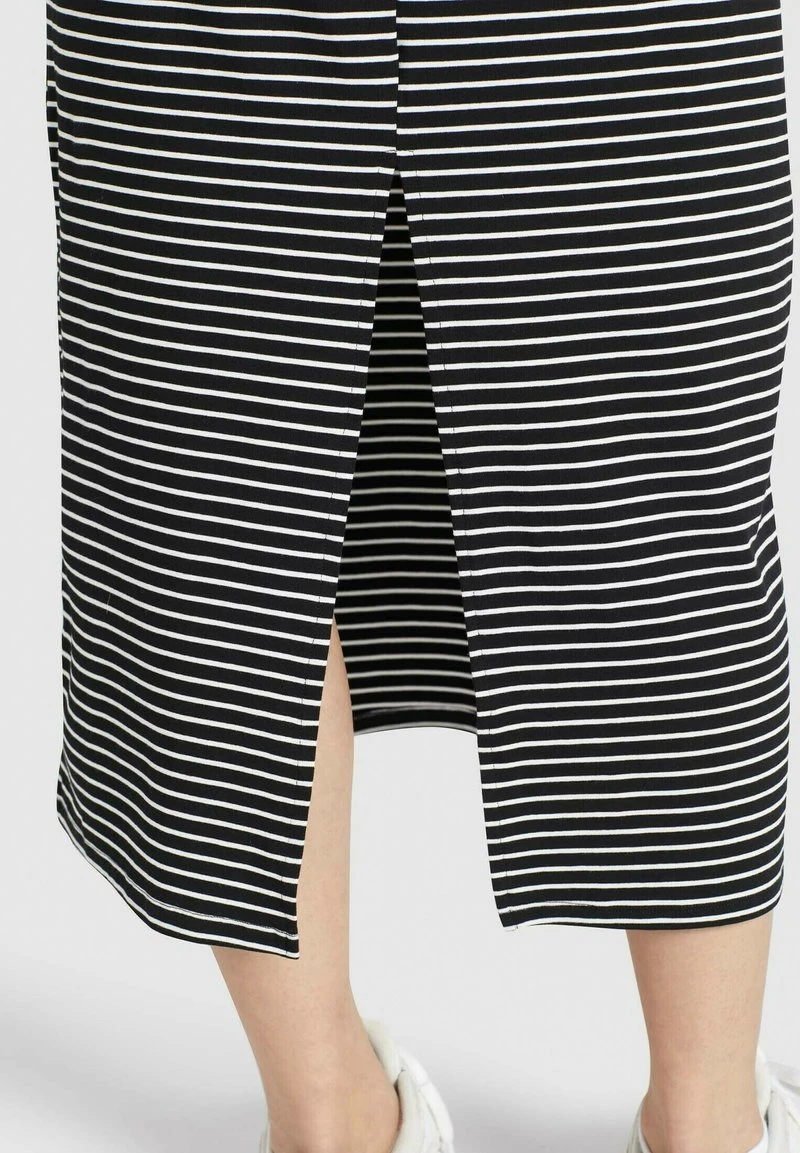 CRISTELLA - Vestido largo - schwarz-weiß gestreift Khujo CRISTELLA - Vestido Largo - Schwarz-weiß Gestreift, Mujer -KHUJO Tienda f35db534052b4318b06c63cc68a808ce