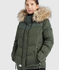 Khujo WINSEN6 - Chaqueta De Invierno - Dunkeloliv, Mujer -KHUJO Tienda f393d02320ce49bdbab27f5ee629742b