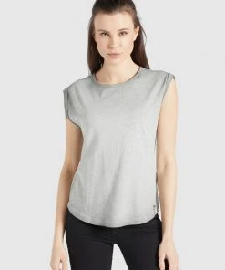 Khujo VIRGO - Top - Grau, Mujer