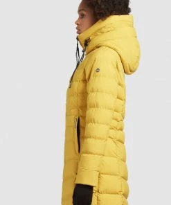 Khujo TUHANI MATT - Abrigo De Invierno - Gelb, Mujer -KHUJO Tienda f3f1ff64699f4e65b05cf6c6cdf08e40