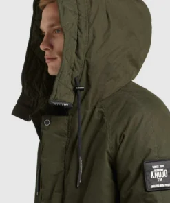 Khujo HOLDER - Abrigo De Invierno - Dunkelgrün, Hombre -KHUJO Tienda f4c3c9d5fd074deeacc00a8ae6e4a70e