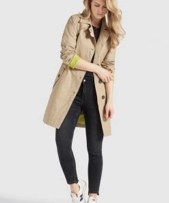 Khujo AURORA - Gabardina - Camel, Mujer -KHUJO Tienda f56083f80e4c4e2792a3c01b7beea2b3