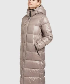 Khujo CORINNA SHINY - Abrigo De Invierno - Taupe Glänzend, Mujer 12 Khujo CORINNA SHINY - Abrigo De Invierno - Taupe Glänzend, Mujer -KHUJO Tienda f5df35eddfab4a549b2a33c6b41ccea5