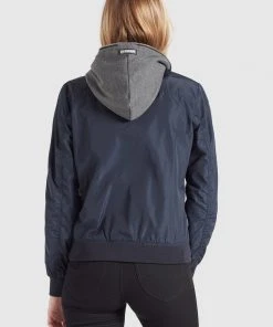 Khujo LARIFA - Chaquetas Bomber - Dunkelblau, Mujer 11 Khujo LARIFA - Chaquetas Bomber - Dunkelblau, Mujer -KHUJO Tienda f607aa16733043a781358876c63fd0f7