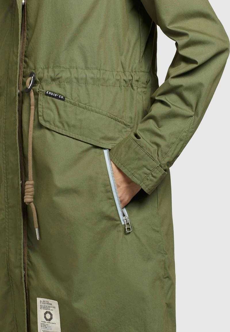 NANDA3 - Parka - oliv Khujo NANDA3 - Parka - Oliv, Mujer -KHUJO Tienda f6c5e35f56de4b1b964d6eb718c54f5b