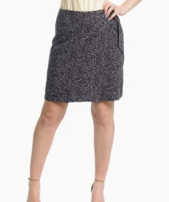 Khujo ARMATA FLOA-DO - Falda Cruzada - Black, Mujer