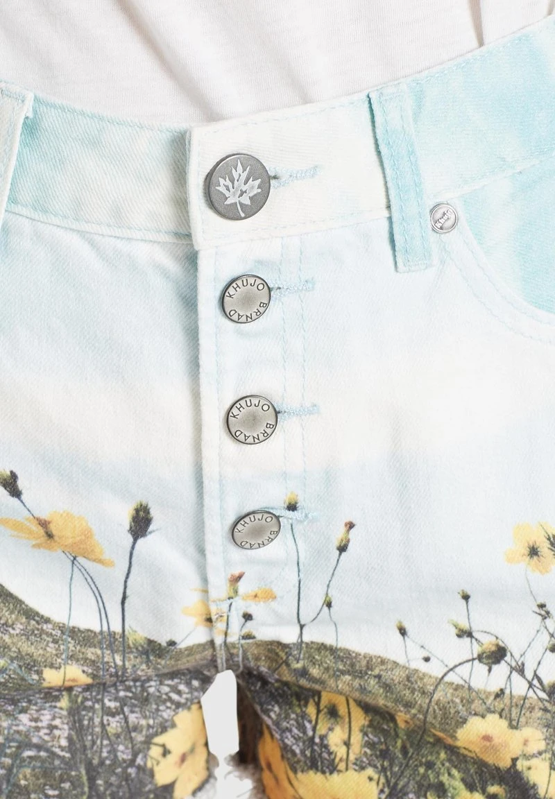 ANOUK - Shorts vaqueros - blau weiß gemustert Khujo ANOUK - Shorts Vaqueros - Blau Weiß Gemustert, Mujer -KHUJO Tienda f787acba2c6c4a06a8bf588aca1d3423