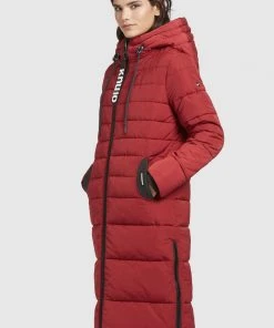 Khujo SONE LIGHT - Abrigo De Invierno - Rot, Mujer -KHUJO Tienda f7ef3e5602ed4485a0cca4b7abd5e10b
