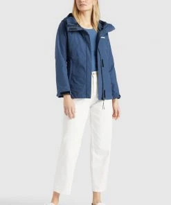 Khujo LUIZA - Chaqueta Fina - Blue, Mujer