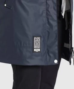 Khujo SOLEA2 - Impermeable - Dunkelblau, Mujer -KHUJO Tienda f8e1ad70ff1d428e9e0d5279a4000f53