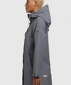 Khujo ARTISA - Parka - Graublau, Mujer -KHUJO Tienda f8f8953a79b54a8980926ad0dc2f5ec1