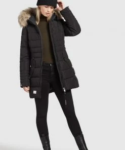 Khujo AMARAY2 - Abrigo De Invierno - Schwarz, Mujer -KHUJO Tienda fad86367cfb64564888f095a5145b6f0