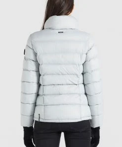 Khujo BACHA SHINE - Chaqueta De Invierno - Hellgrau, Mujer -KHUJO Tienda fb09393fc468468a8c61ea98f887bf29