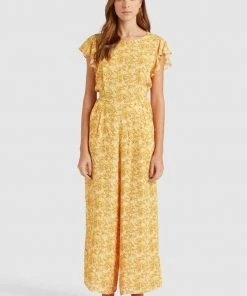 Khujo KAMEA - Mono - Yellow, Mujer