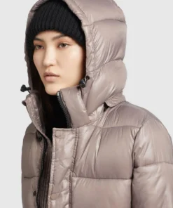 Khujo GERDA SHINY - Abrigo De Invierno - Taupe Glänzend, Mujer -KHUJO Tienda fb573c0841314751858e0971b201c23b