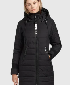 Khujo SHINE2 STRUCTURED - Abrigo De Invierno - Schwarz, Mujer