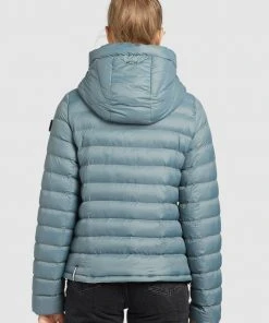 Khujo LOVINA2 SHINE - Chaqueta Fina - Blaugrau, Mujer -KHUJO Tienda fb769fc23275447f87614863a55d154c
