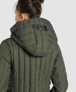 Khujo JERRY PRIME5 STRUCTURED - Abrigo De Invierno - Dunkeloliv, Mujer -KHUJO Tienda fbb082ed6a80494ba207da629aa986f6