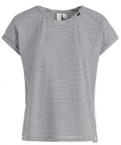 Khujo BABSI - Camiseta Estampada - Schwarz Weiß Gestreift, Mujer 8 Khujo BABSI - Camiseta Estampada - Schwarz Weiß Gestreift, Mujer -KHUJO Tienda fc7e1d0c0ba34fc2a396cba5fc3e3105