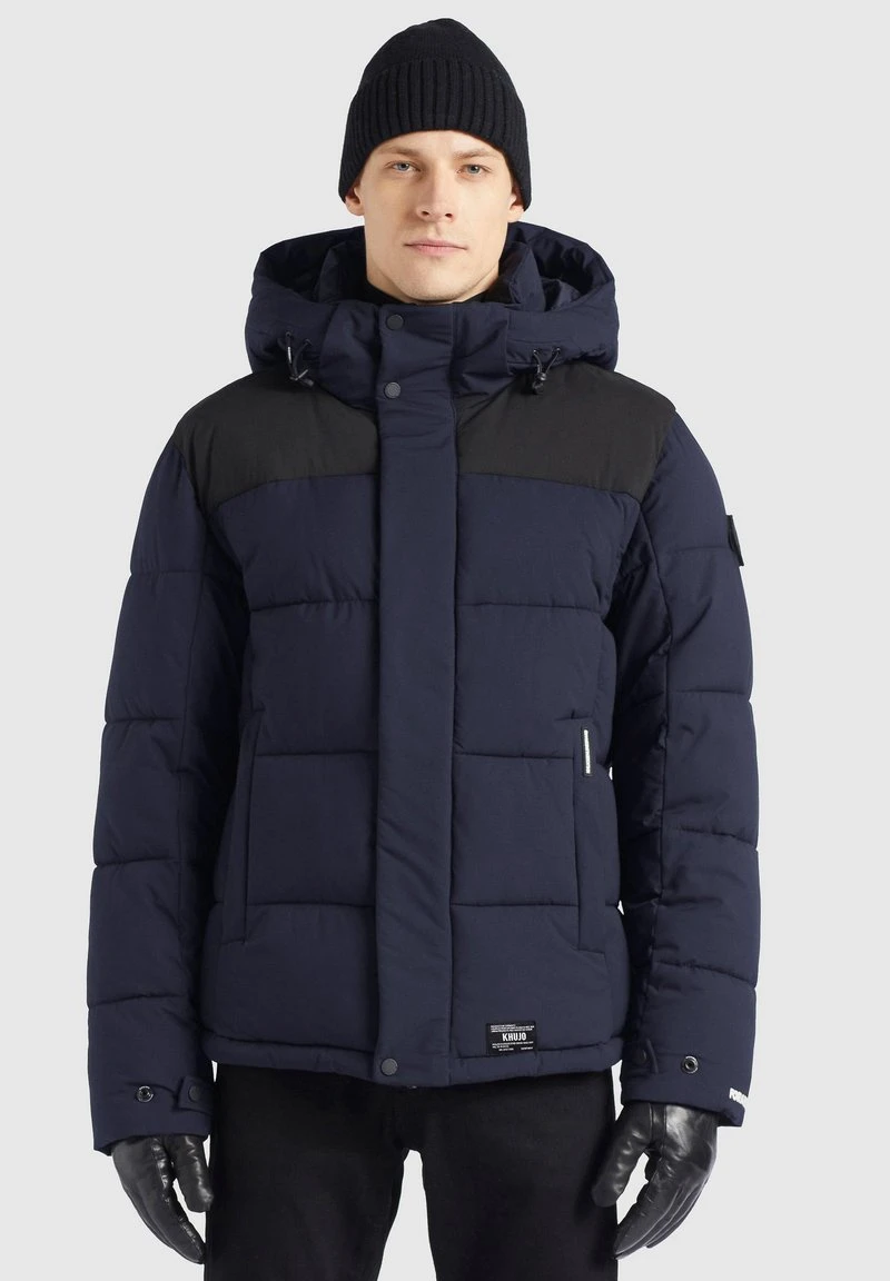 Khujo HELSINKI - Chaqueta De Invierno - Dunkelblau, Hombre 1 Khujo HELSINKI - Chaqueta De Invierno - Dunkelblau, Hombre