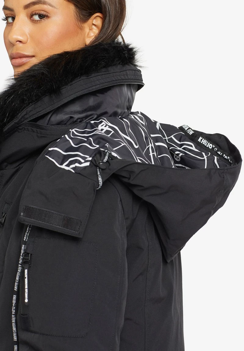 LIZIE - Abrigo de invierno - black Khujo LIZIE - Abrigo De Invierno - Black, Mujer -KHUJO Tienda fcae87c260304a089d70a4d558070876