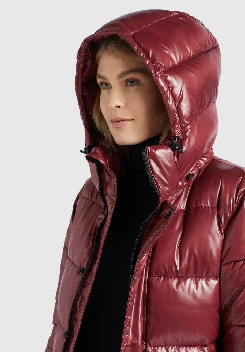 Khujo CORINNA - Abrigo De Invierno - Weinrot Glänzend, Mujer 4 Khujo CORINNA - Abrigo De Invierno - Weinrot Glänzend, Mujer - Imagen 4