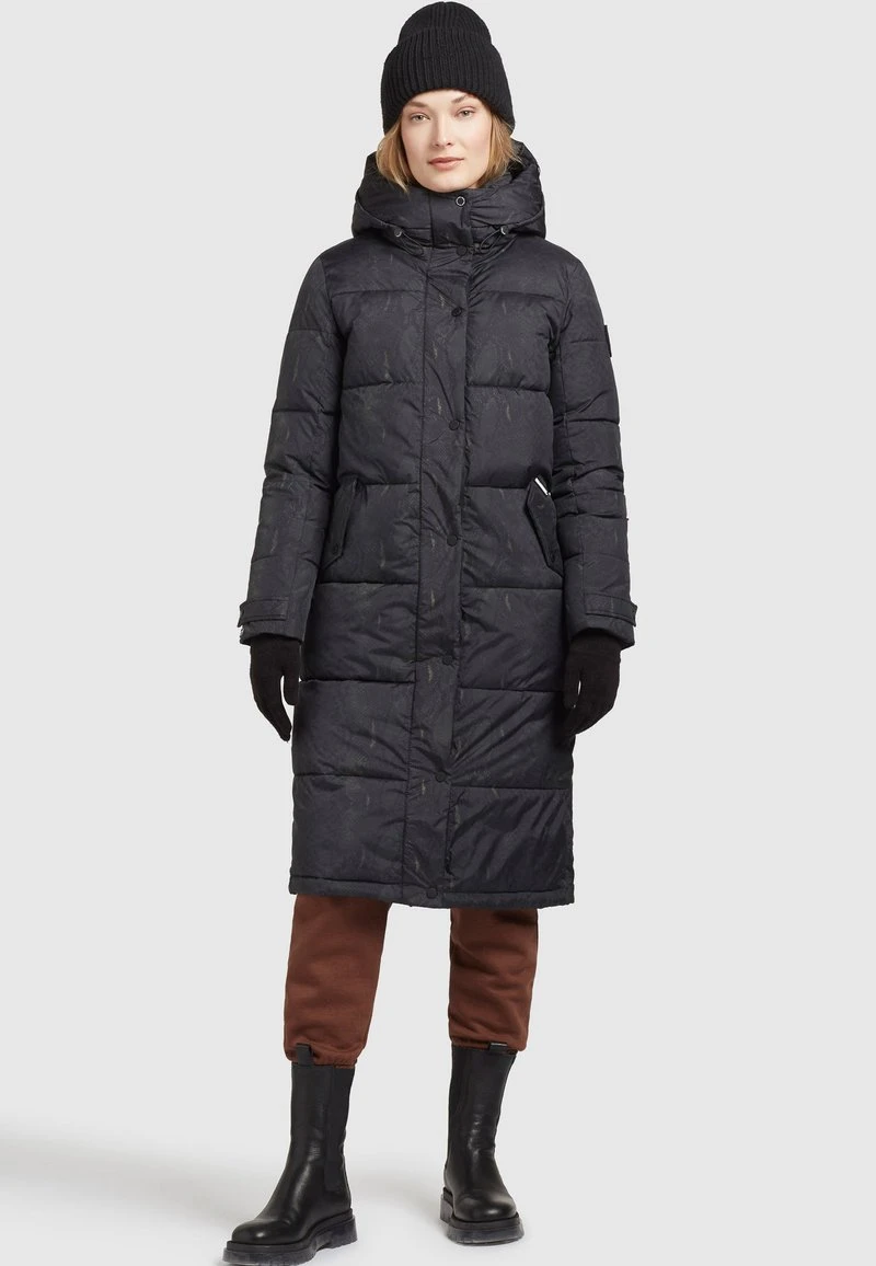 Khujo DAKOTA - Abrigo De Invierno - Schwarz Schlangenmuster, Mujer 5 Khujo DAKOTA - Abrigo De Invierno - Schwarz Schlangenmuster, Mujer - Imagen 5