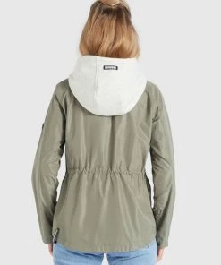 Khujo FAMKE - Chaqueta De Entretiempo - Hellkhaki, Mujer -KHUJO Tienda fde038b0cd3d446bb289687cafae187a
