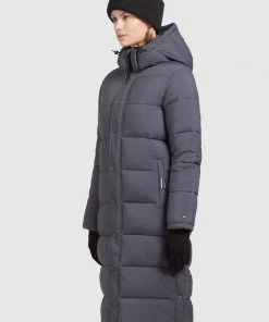 Khujo CORINNA MATT - Abrigo De Invierno - Grau, Mujer -KHUJO Tienda fe77426467b446268df158bb131a83a0